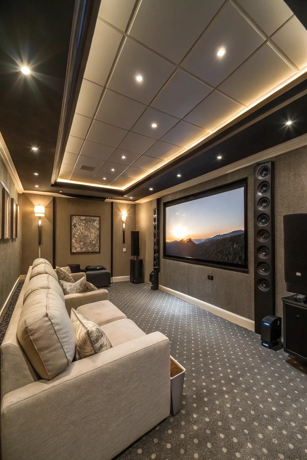 Smart tech elevates the functionality of your theater.