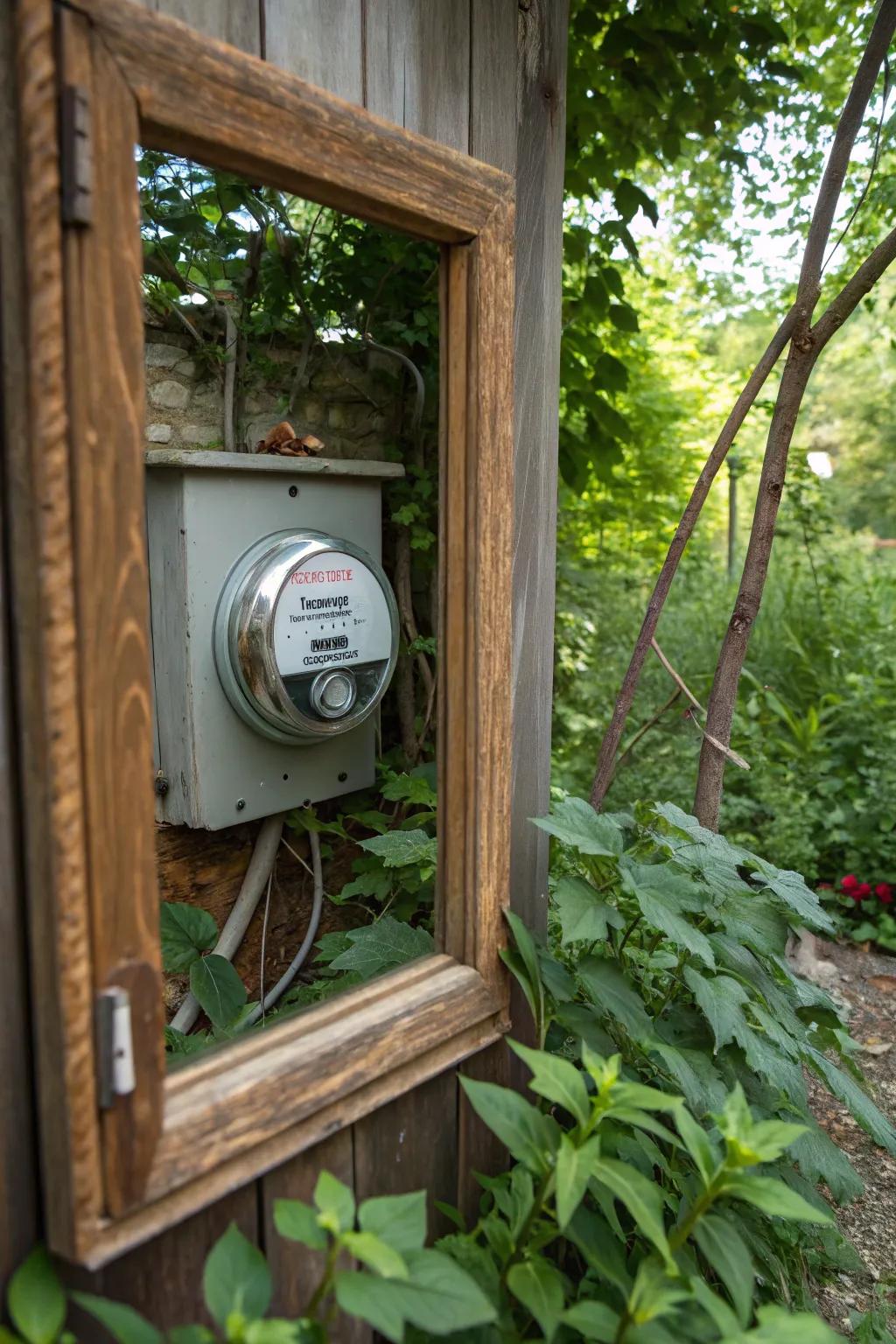 Mirrors incorporate an illusion of area and flair.