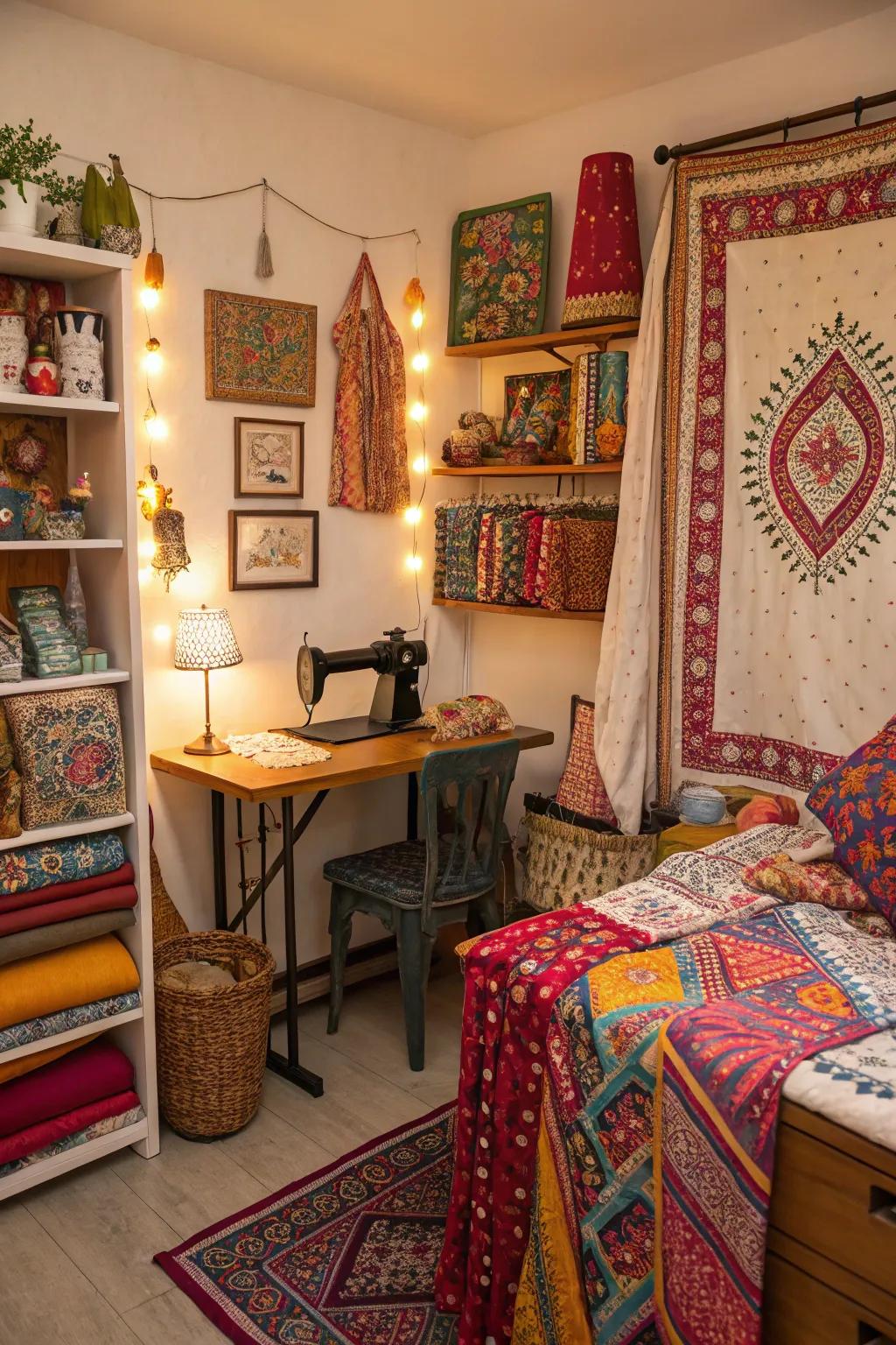 Cultural accents add warmth and identity to your space.