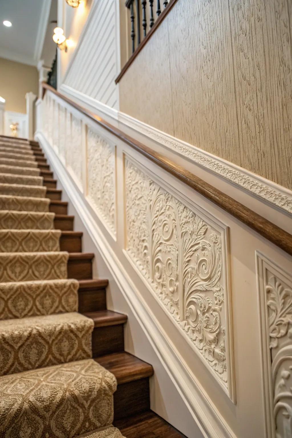 Layered coatings elevate the visual impression of your staircase.