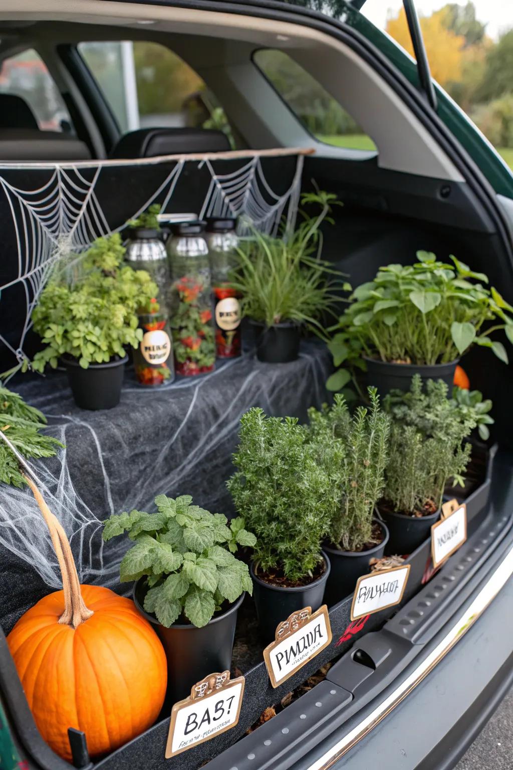A witch's herb sanctuary injects a didactic alteration.
