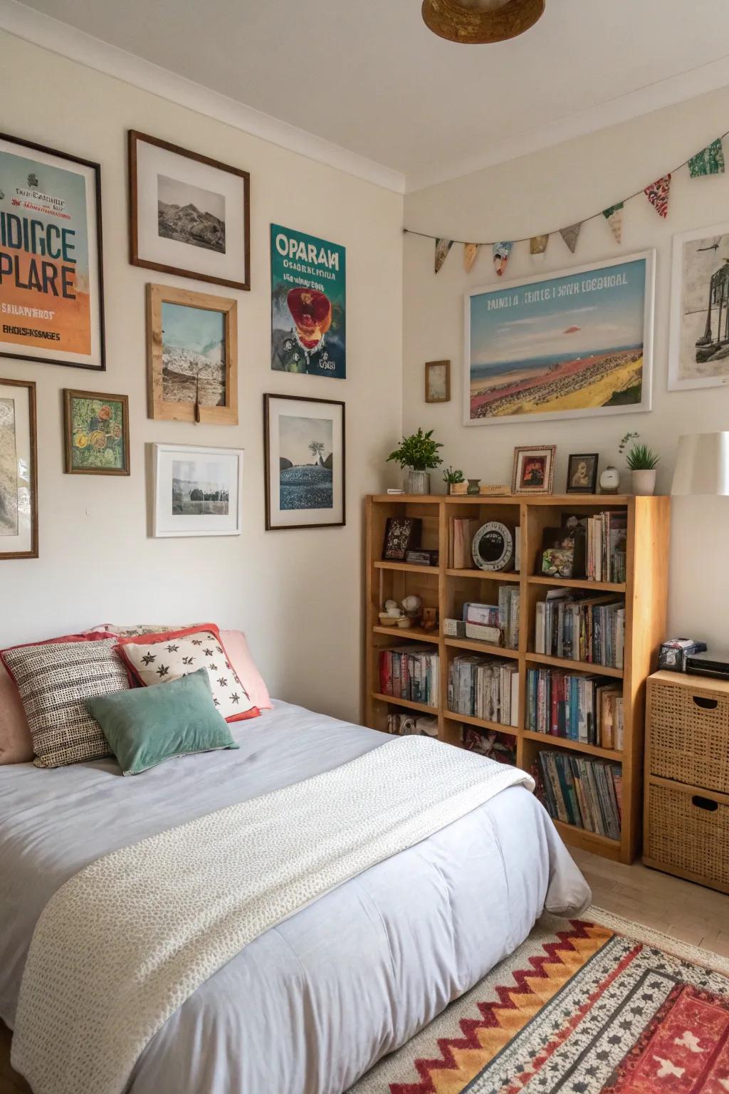 Personal touches make your bedroom uniquely yours and full of memories.