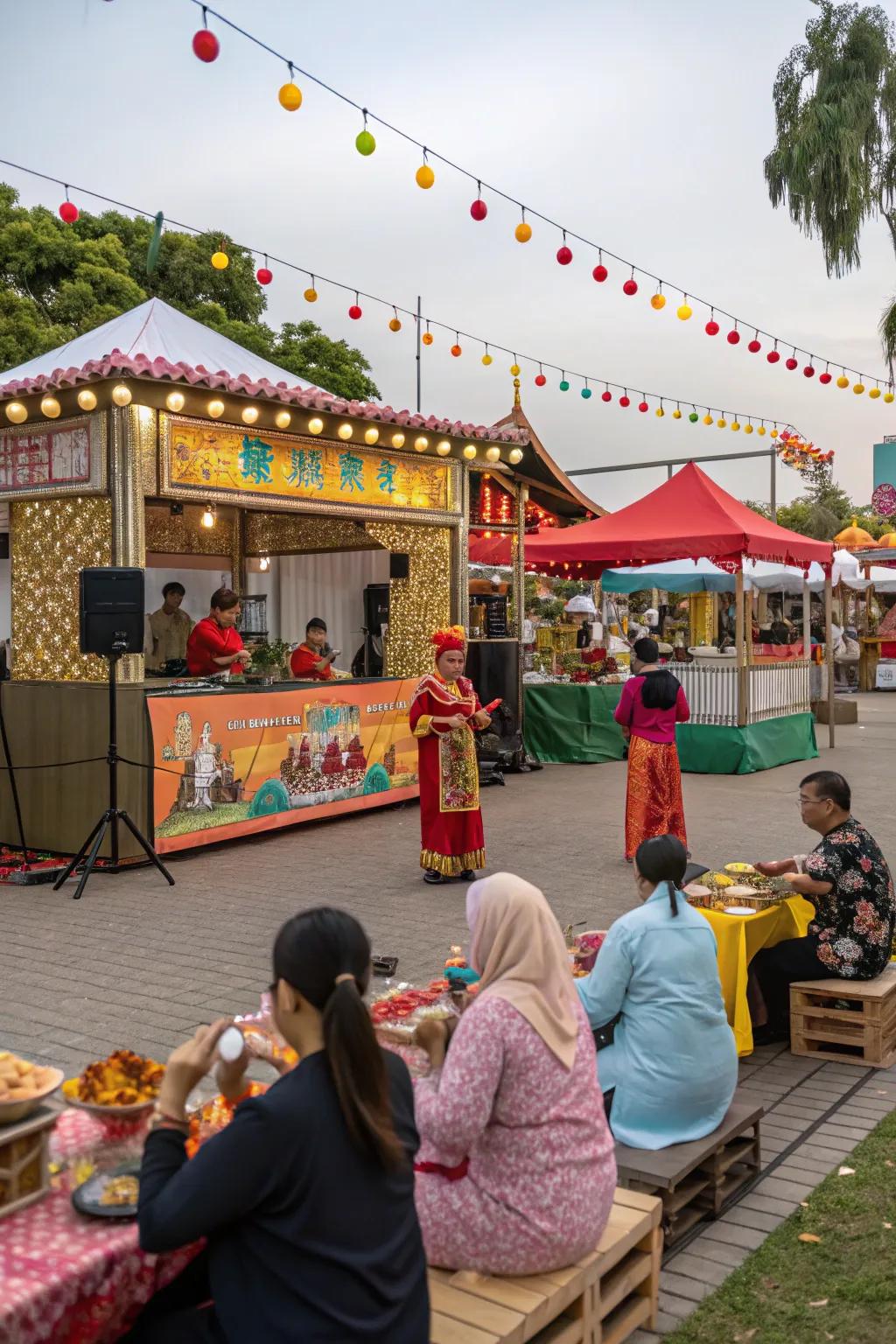 A day of cultural involvement offers an enriching and memorable celebration.