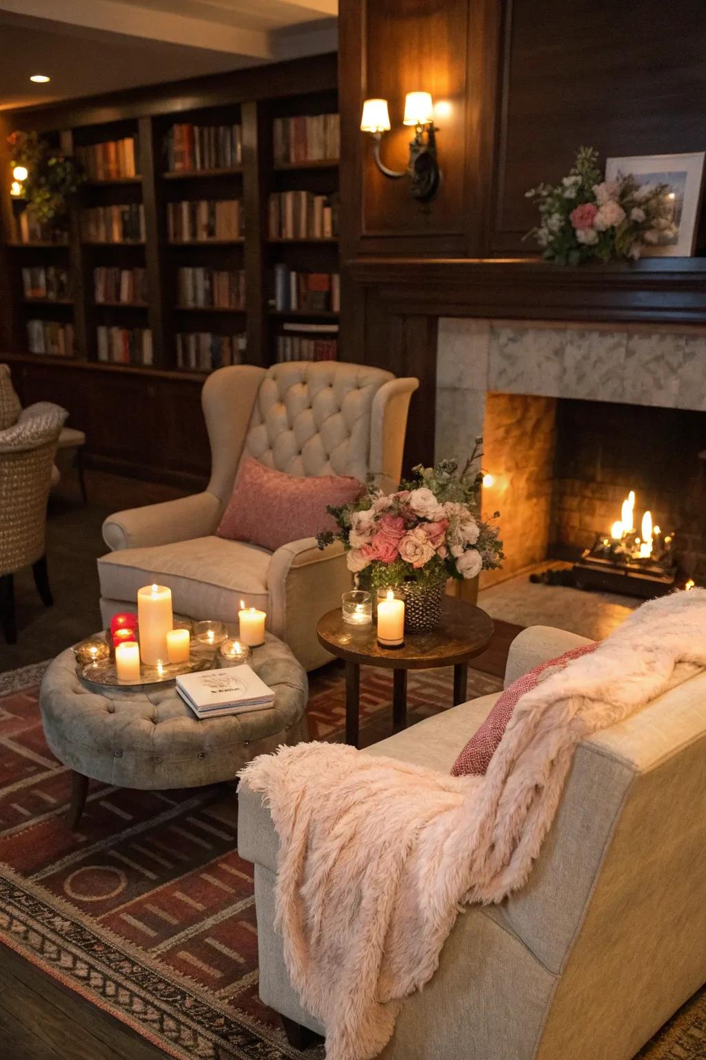 Take it easy inside a comfy area.