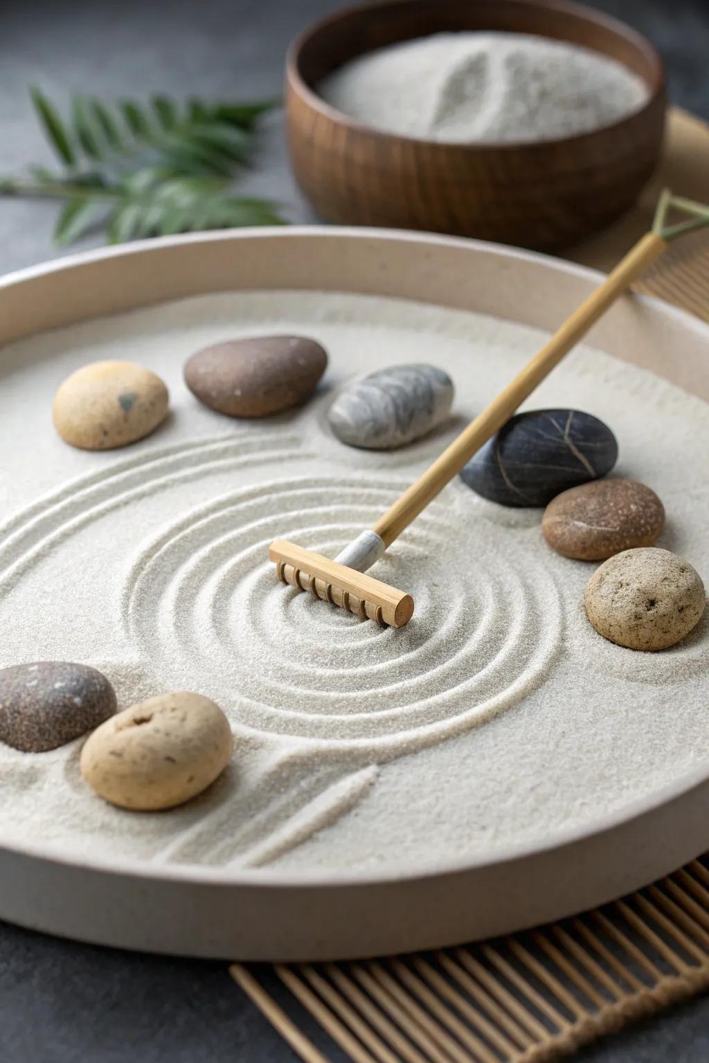 Attain peace using a Zen-inspired decor.