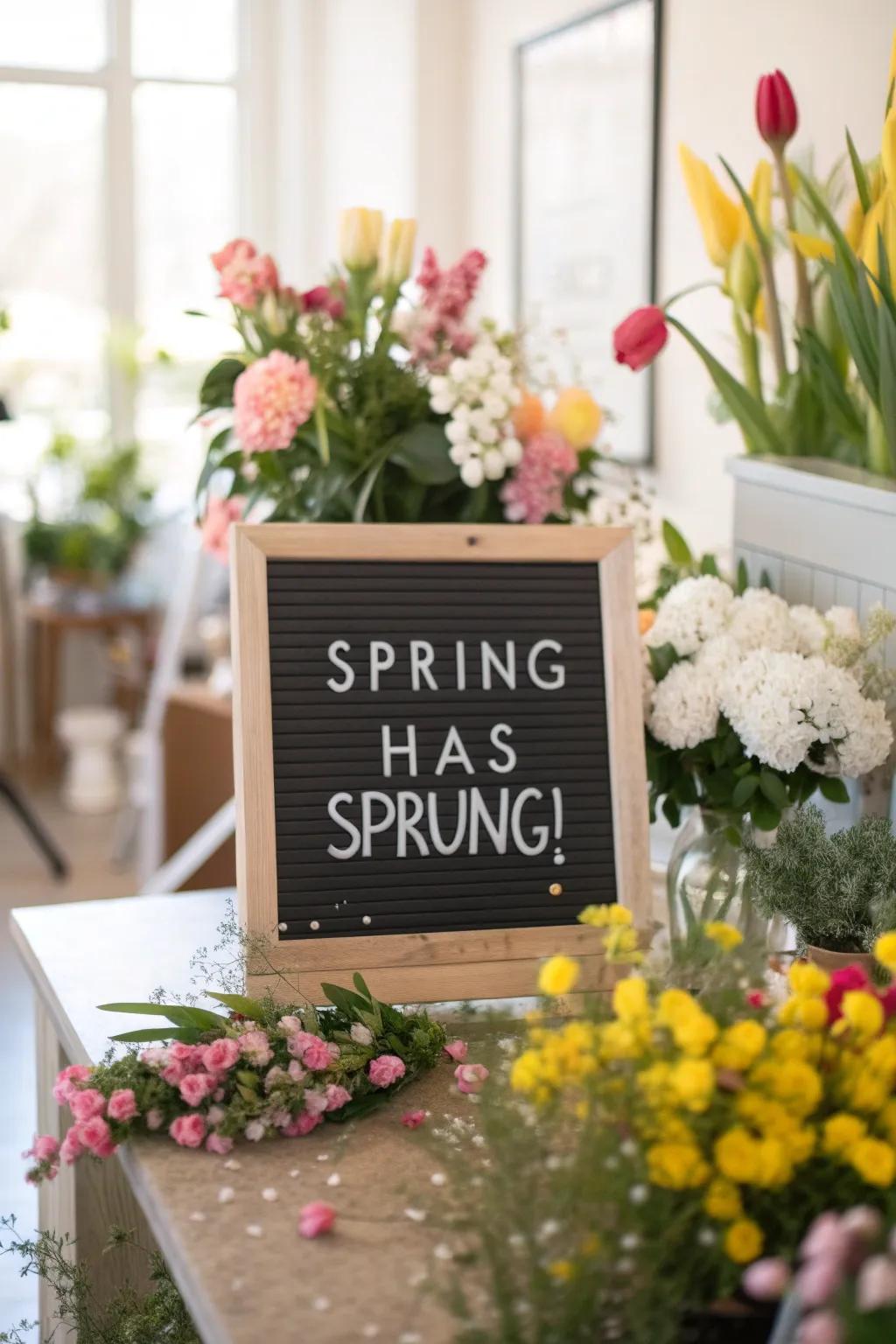 A vibrant way to celebrate spring's charm.