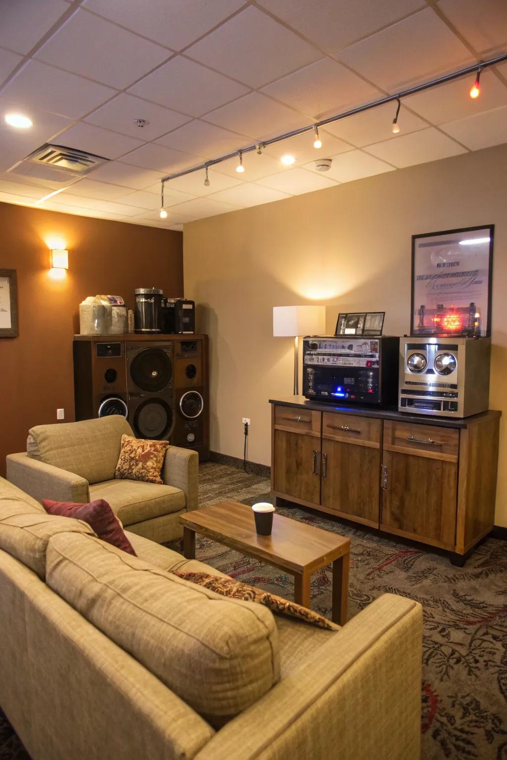 Melodies dictate the tone for relaxation.