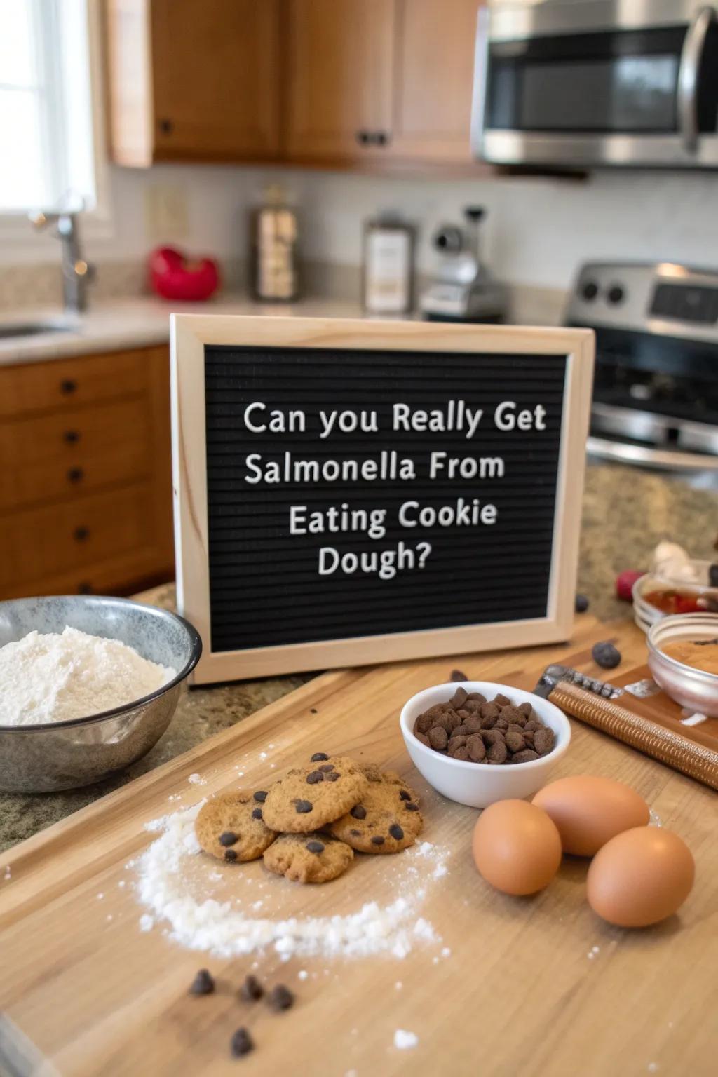 A take on the joys of baking.
