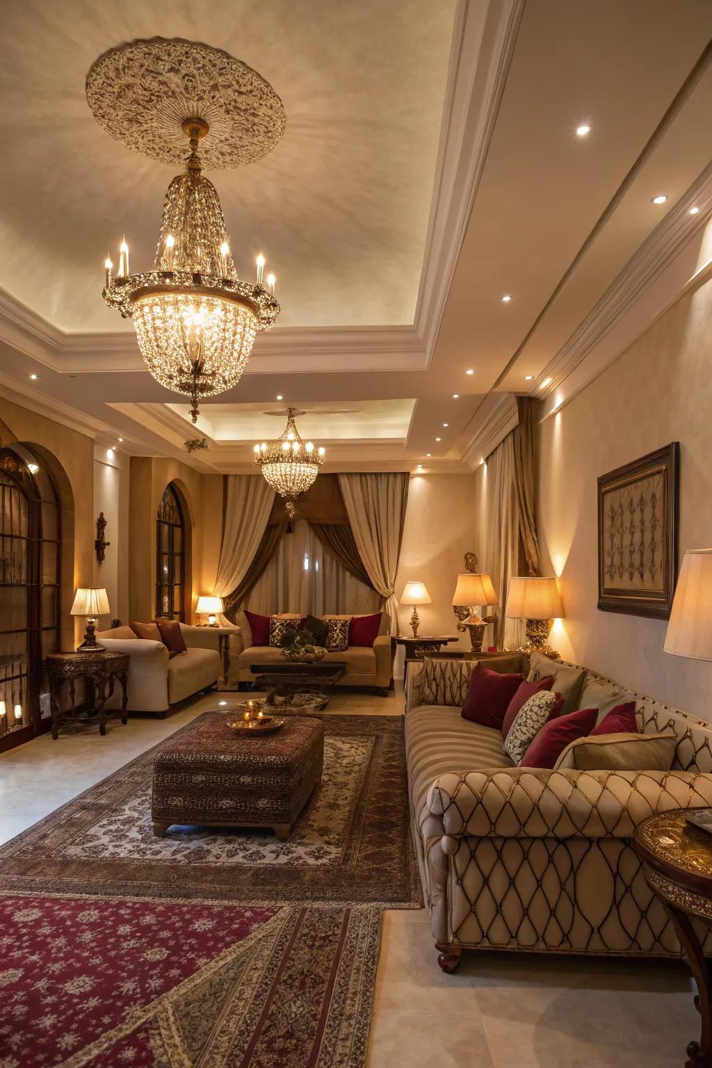 A guest house that mixes opulence and comfort without spending too much.