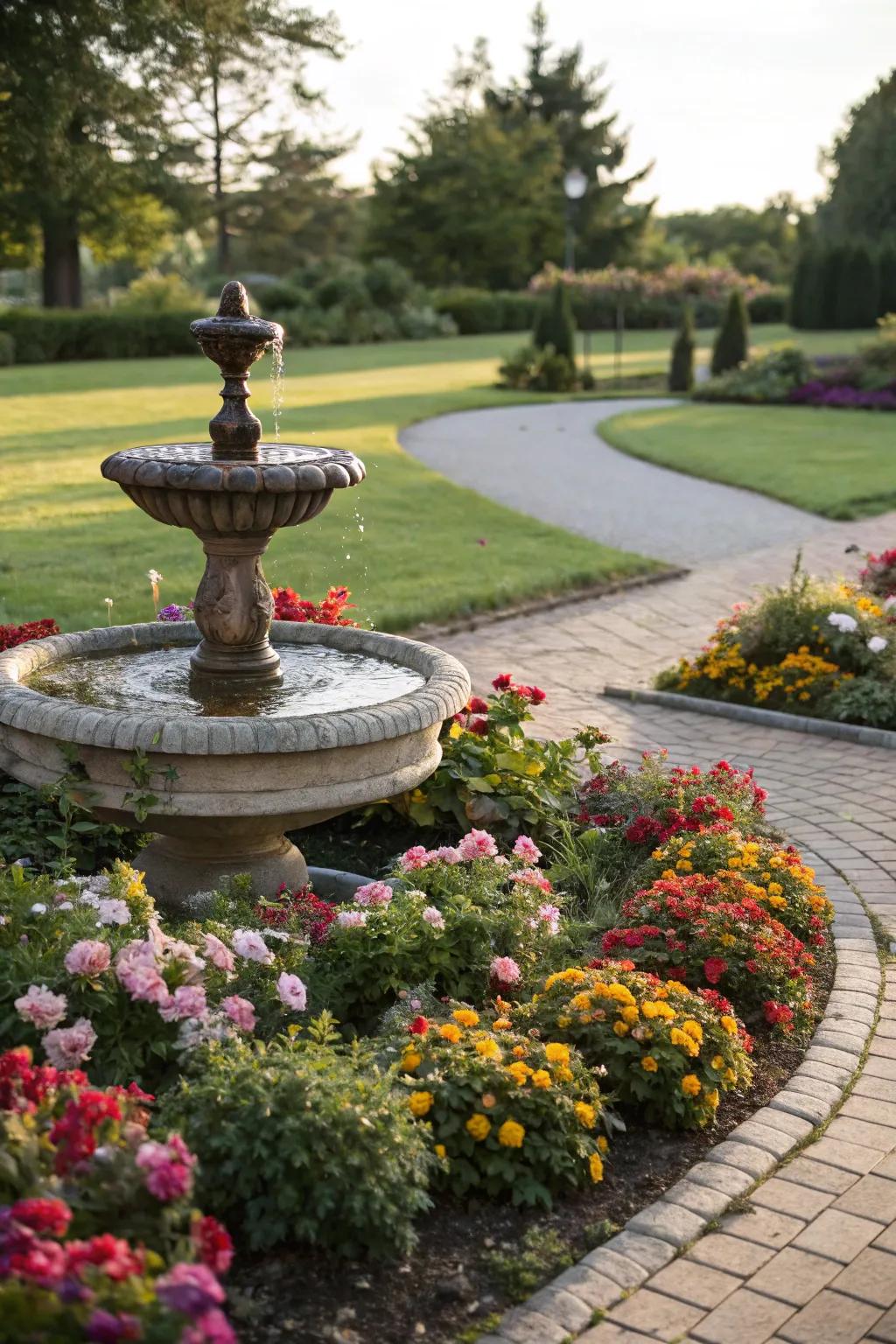 Water pieces bring calm and draw nature to your garden.