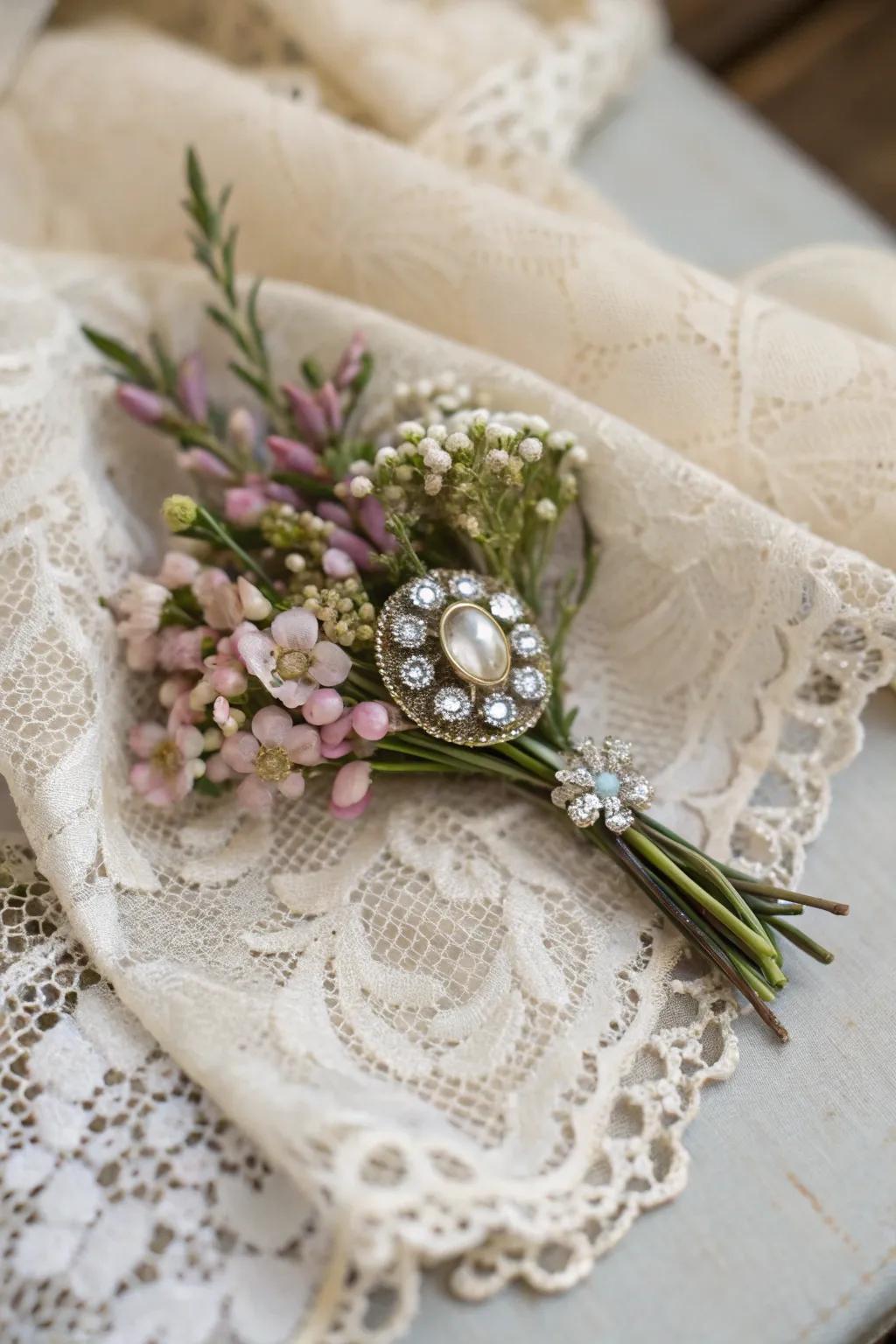 A heritage clasp adds legacy and panache.