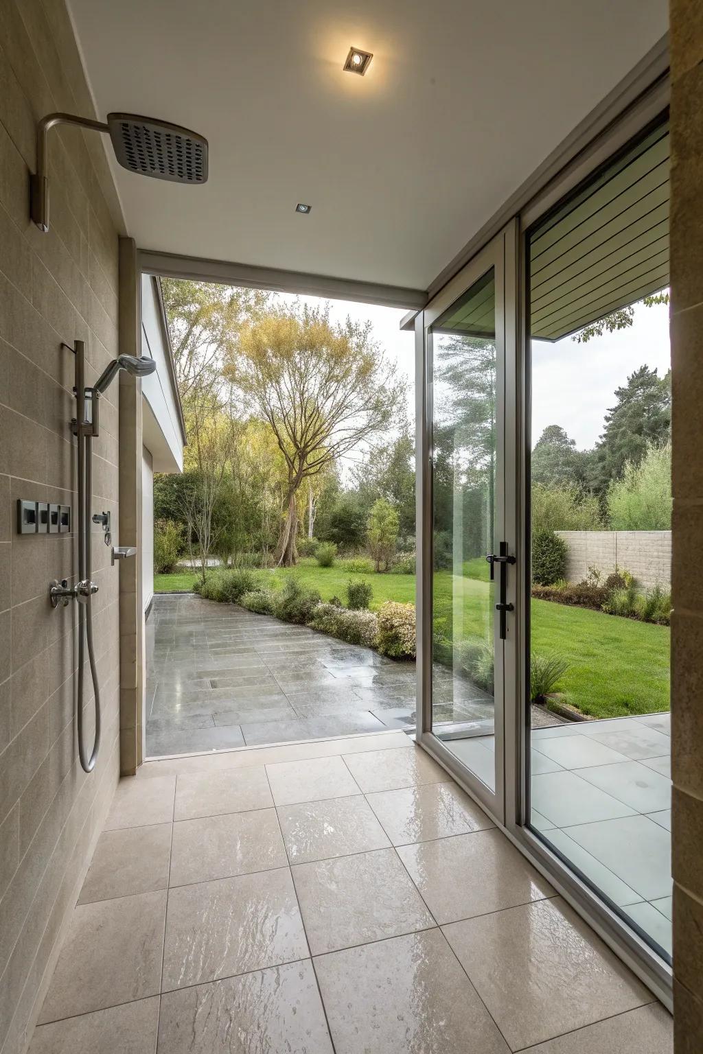 An indoor-outdoor link delivers a revitalizing escape.