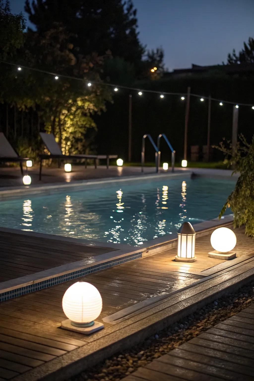 Portable lamps deliver adjustable lighting resolutions.