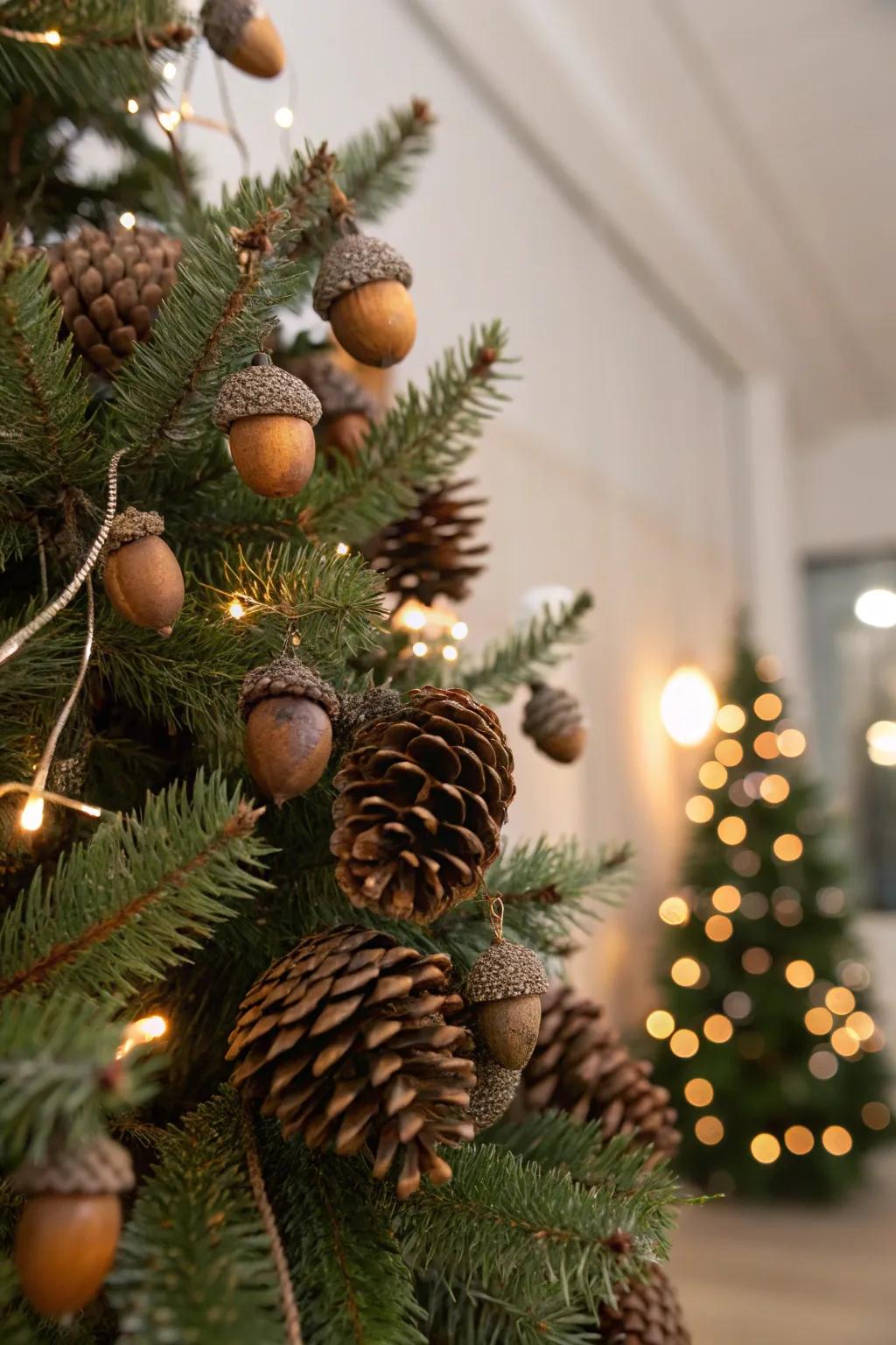 Nature-inspired decorations furnish a secure, earthy touch.