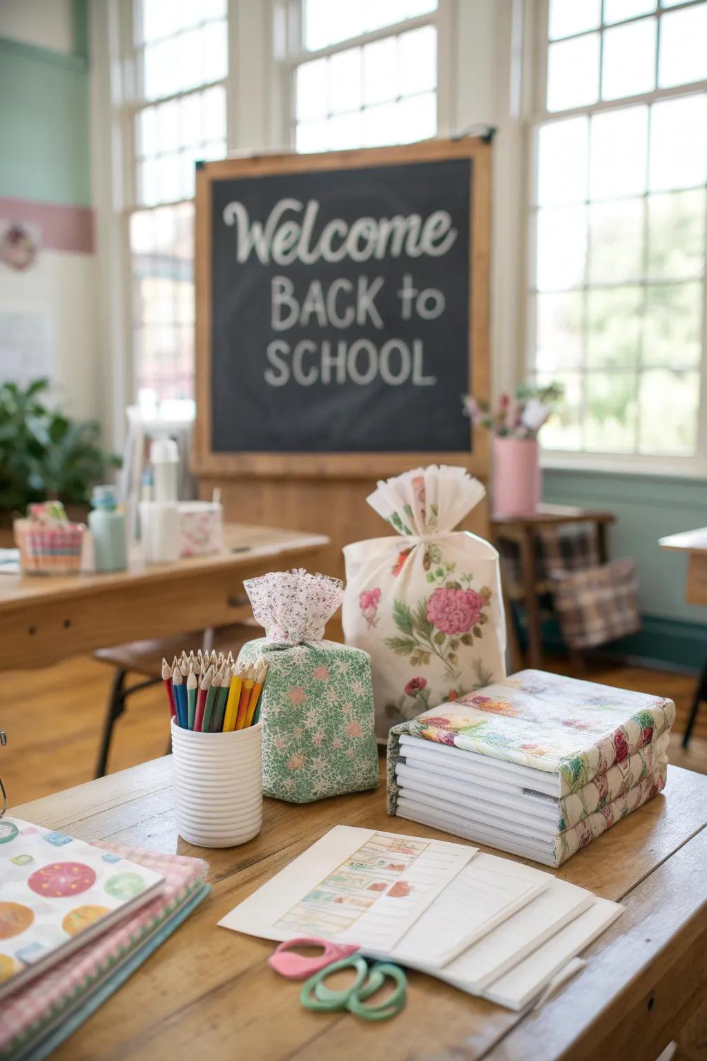 Welcome pupils using thoughtful kits that render the initial day exceptionally unique.