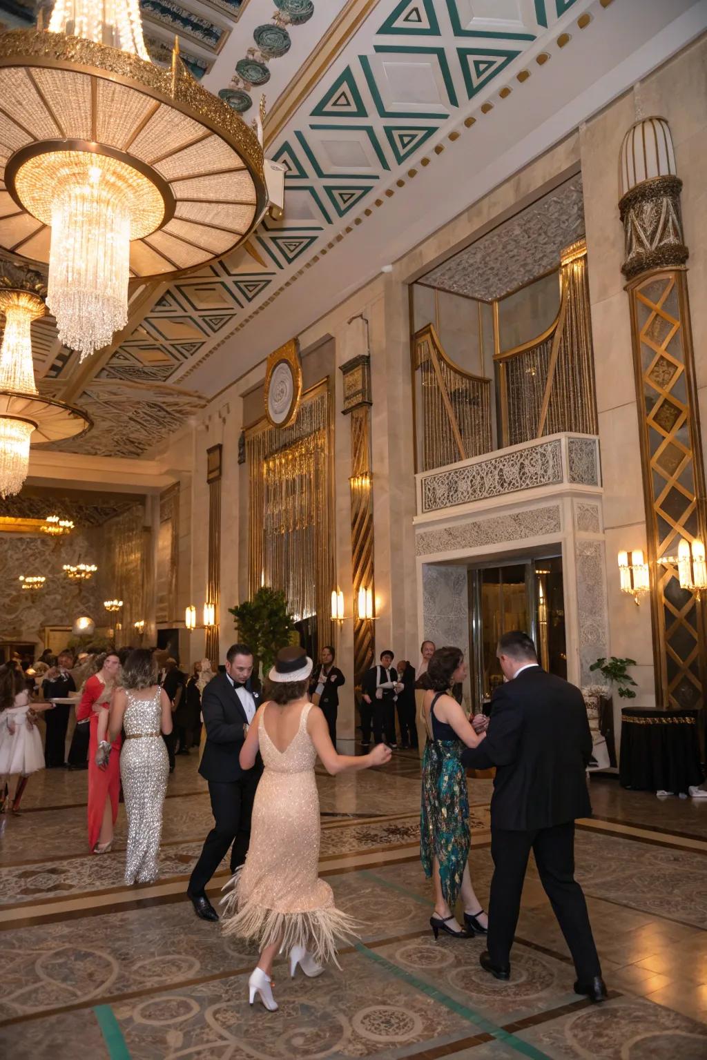 Immerse yourself in the lavish world of the 1920s with a Gatsby-inspired 40th birthday celebration.