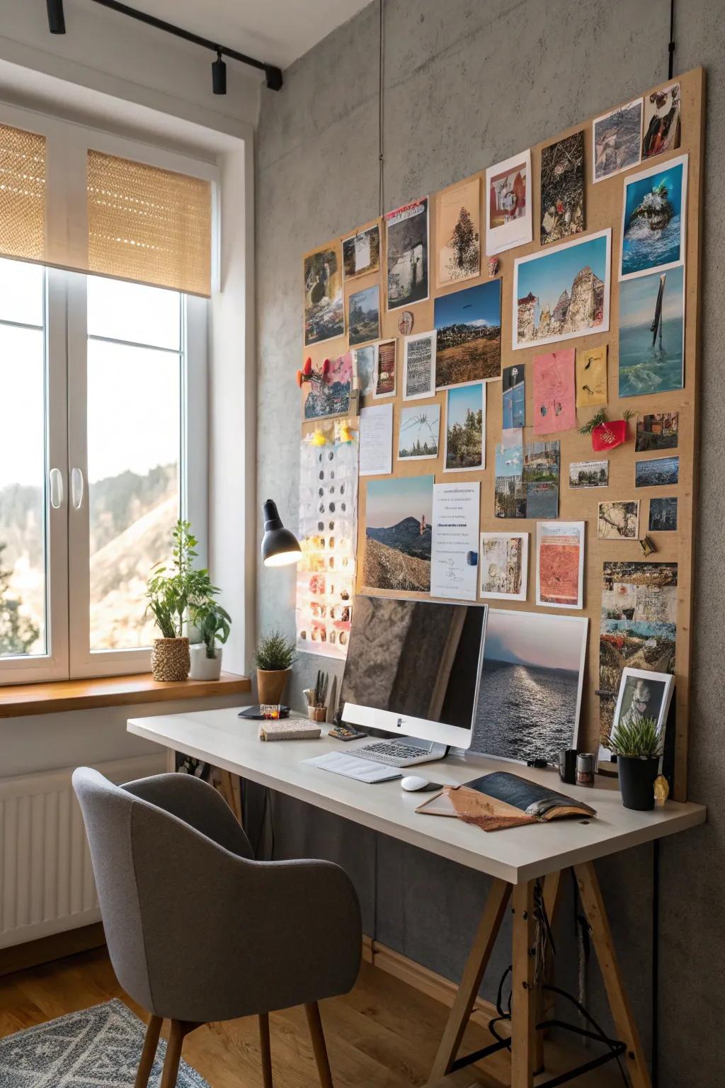Build a collage print that speaks to your distinctive tastes.