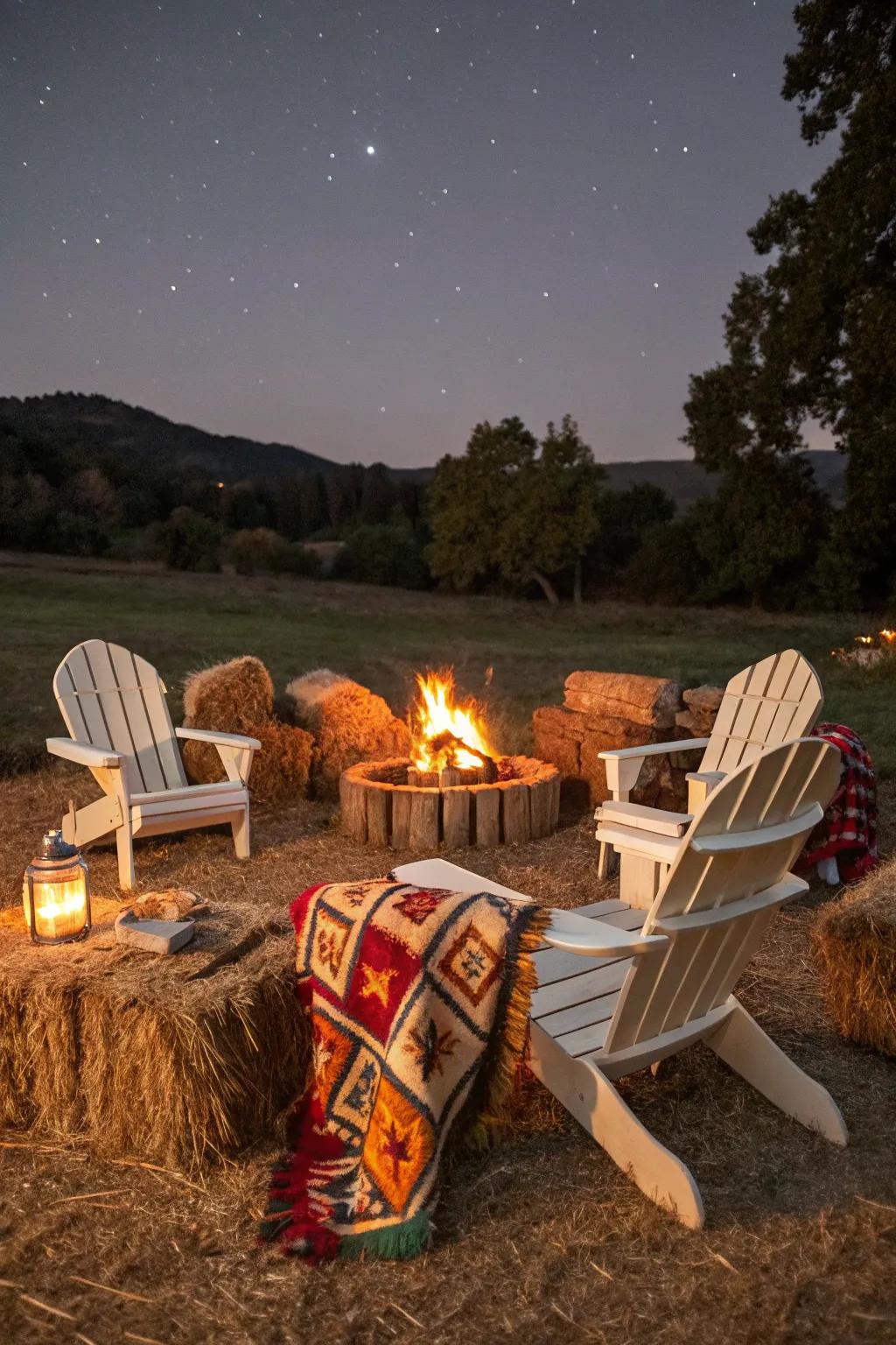 Ensure your guests are comfortable with cozy seating options.