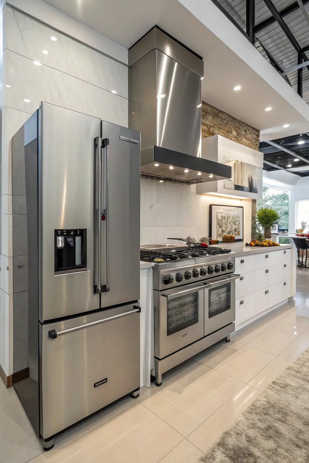 Premium-grade appliances essential for a genuinely functional kitchen.