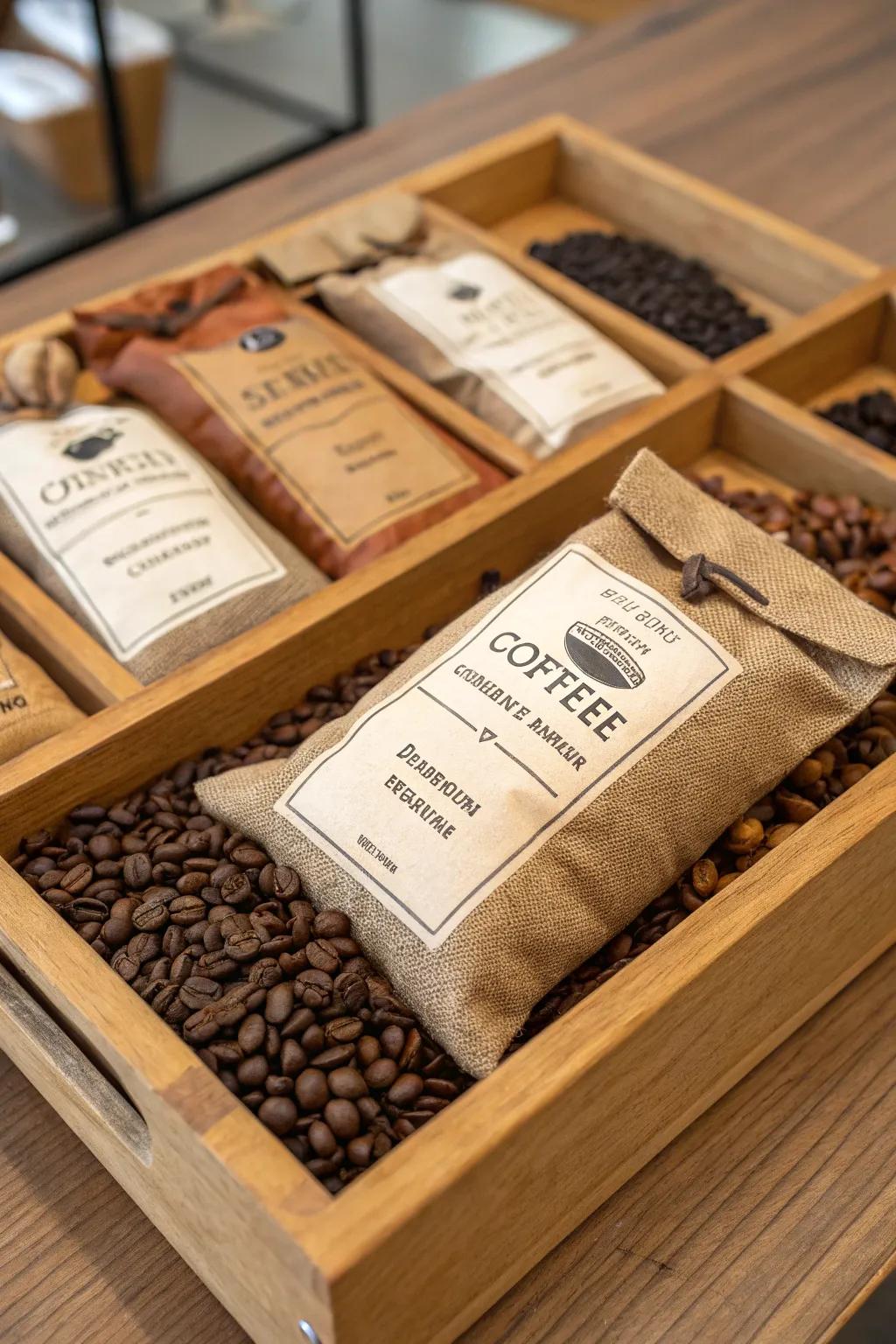 Dive into new tastes with a variety of premium coffee beans.
