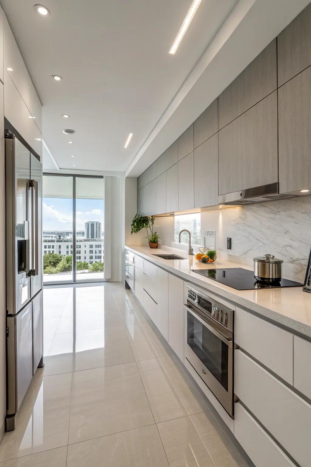 Modern designs bring a sense of peace and order to your kitchen.