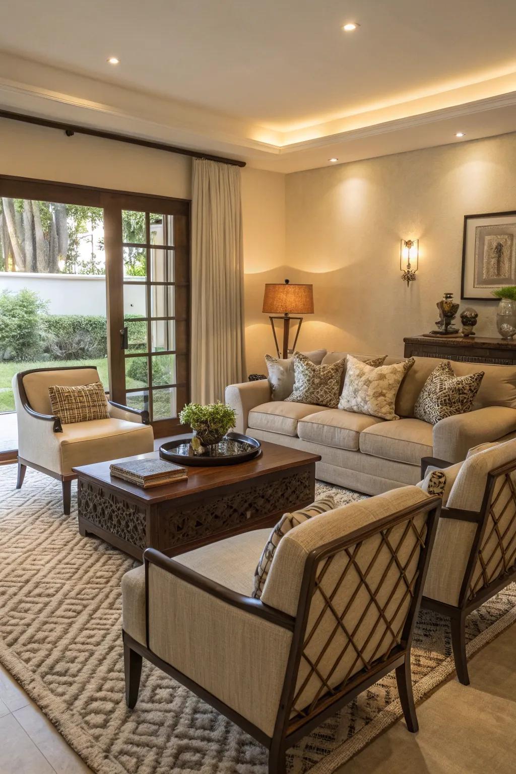 Kick off decorating with your sitting room, setting the stage for your home's style.