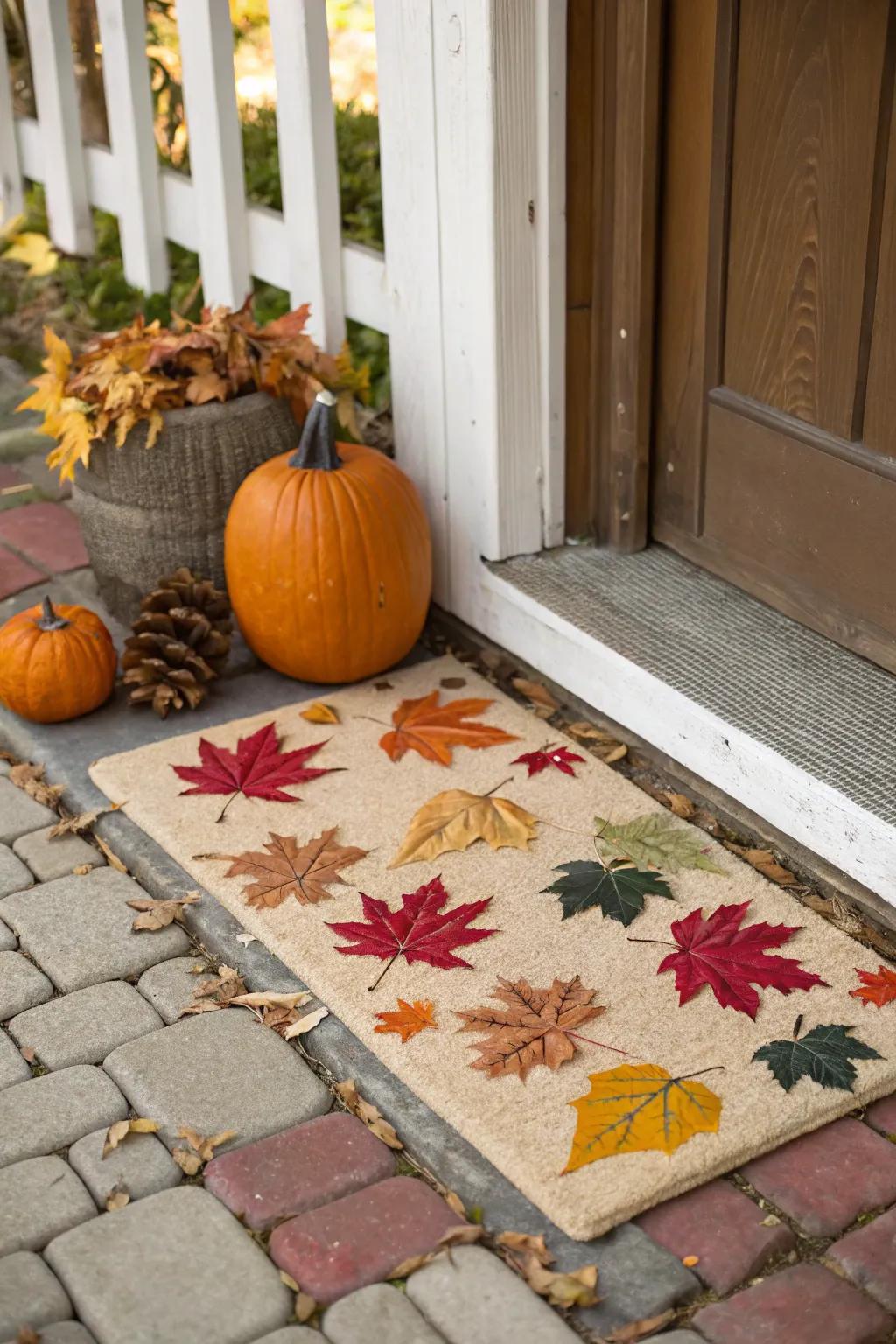 Seasonal doormats infuse festive charm into your doorway