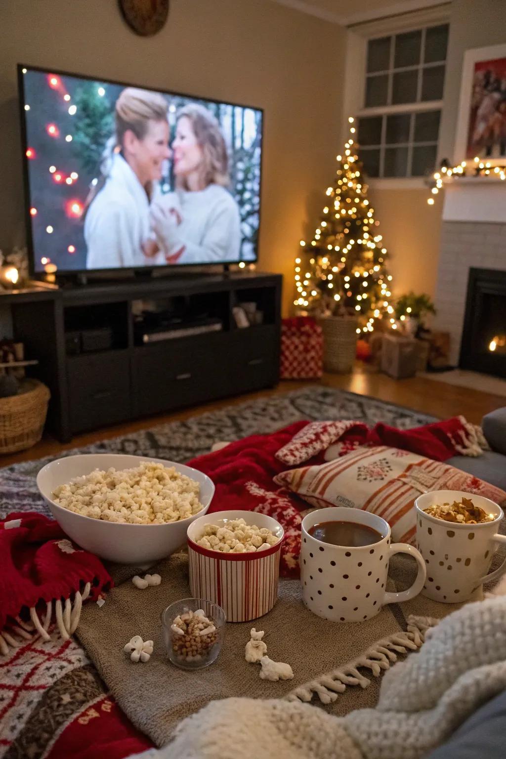Savor a snug holiday film extravaganza alongside those dearest to you.