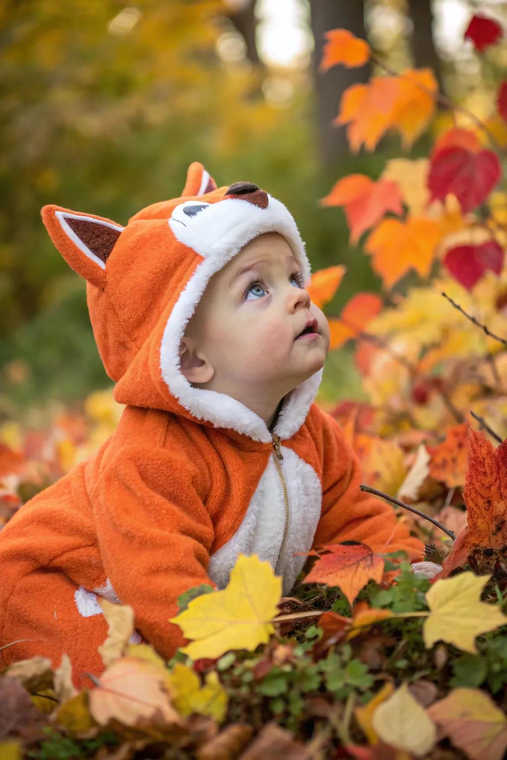 A comforting and darling forest fox getup for a bewitching night.