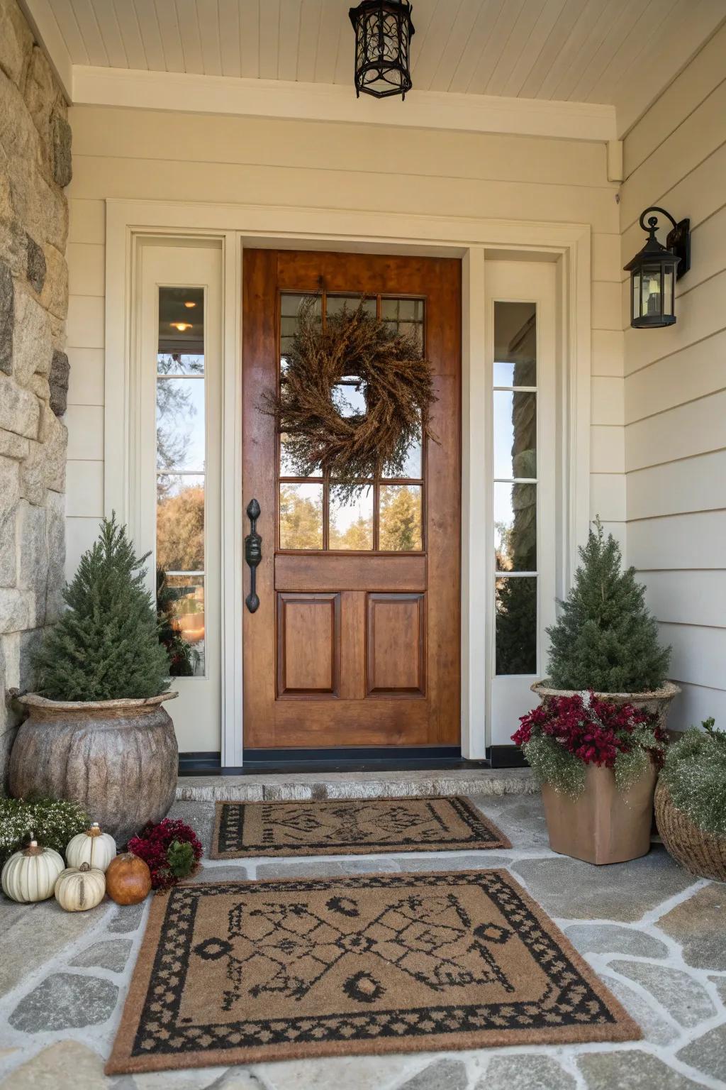 Greet each season with a rug that perfectly captures its distinct feel.