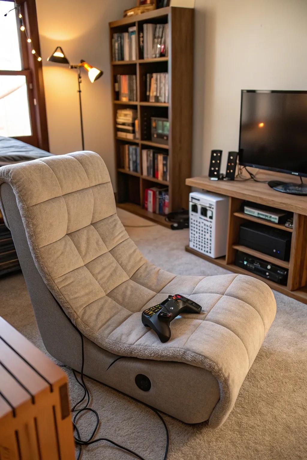 Comfort meets budget with thrifted gaming chairs.