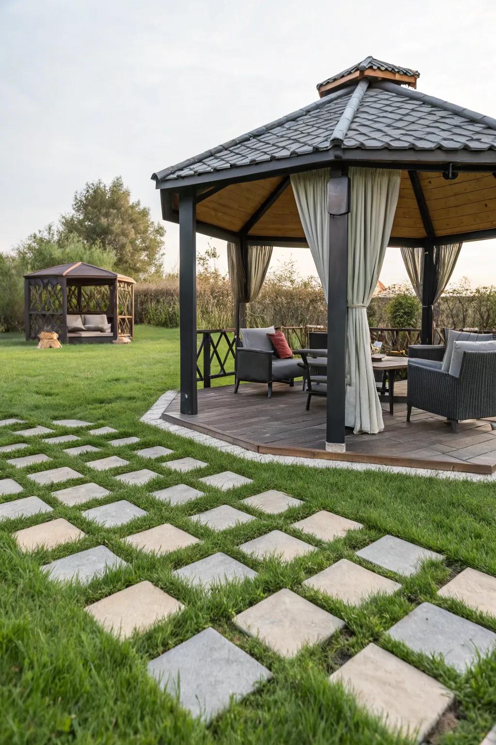 Snap-together floor squares present a streamlined and adaptable flooring alternative.