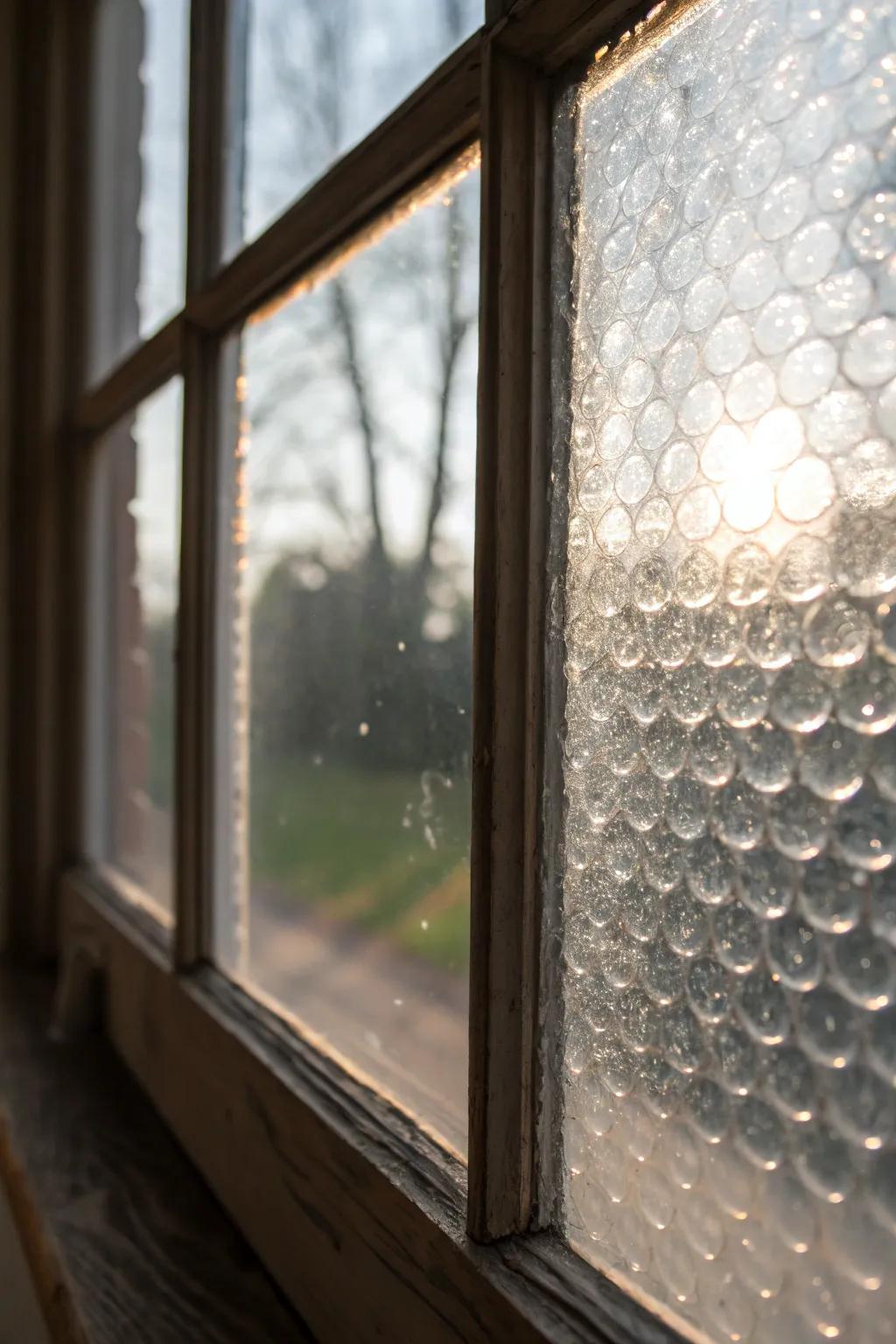 Air pillows offer a distinctive and reliable insulating effect.