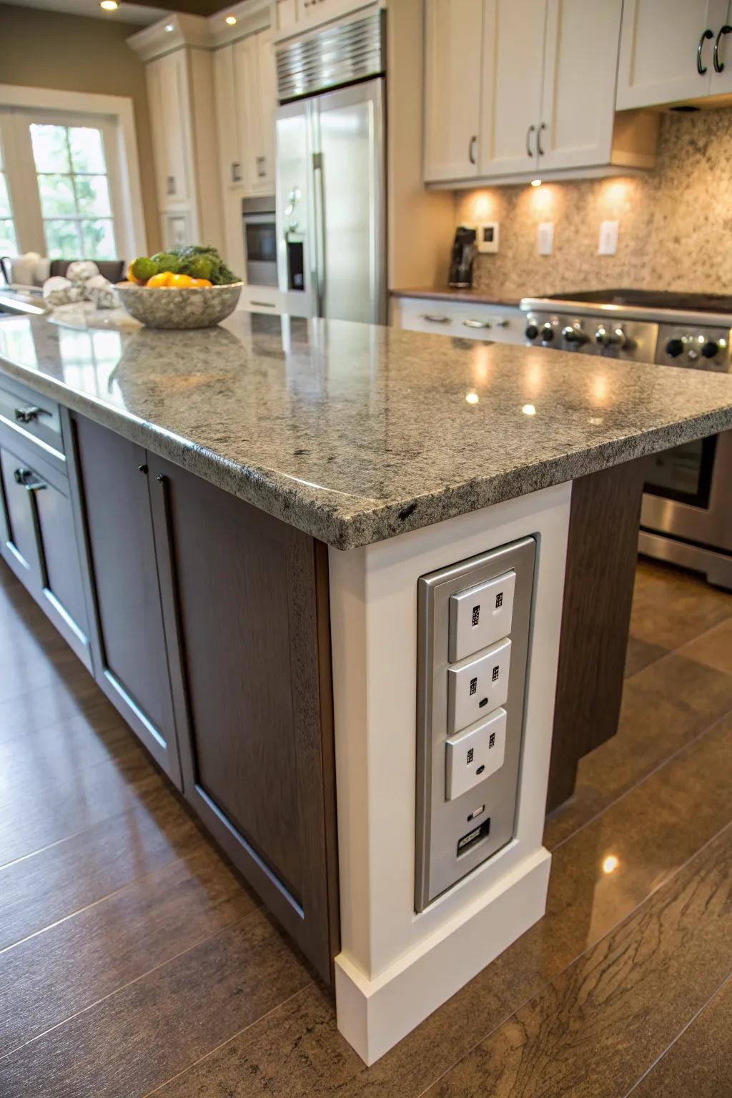 Rise-up connectors offer a blend of ease and visual appeal.