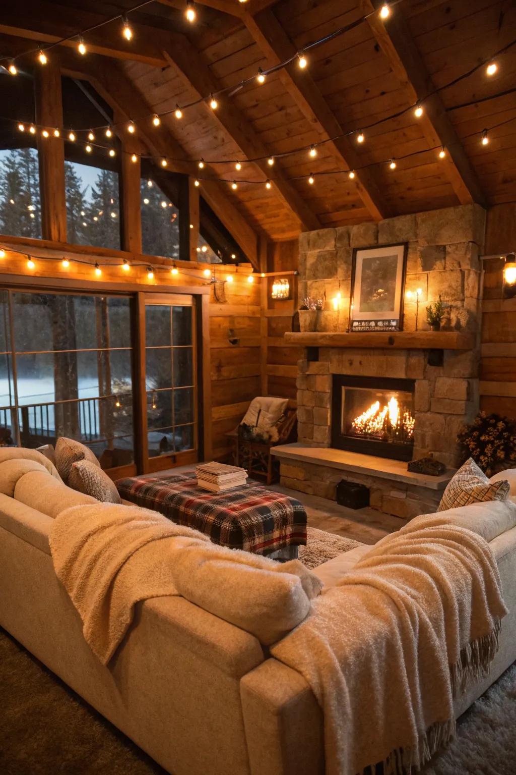 A welcoming lounge space ideal for unwinding and connecting with others.