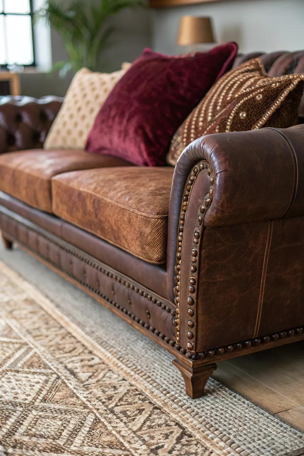 Feels deepen and add to the dermide couch.