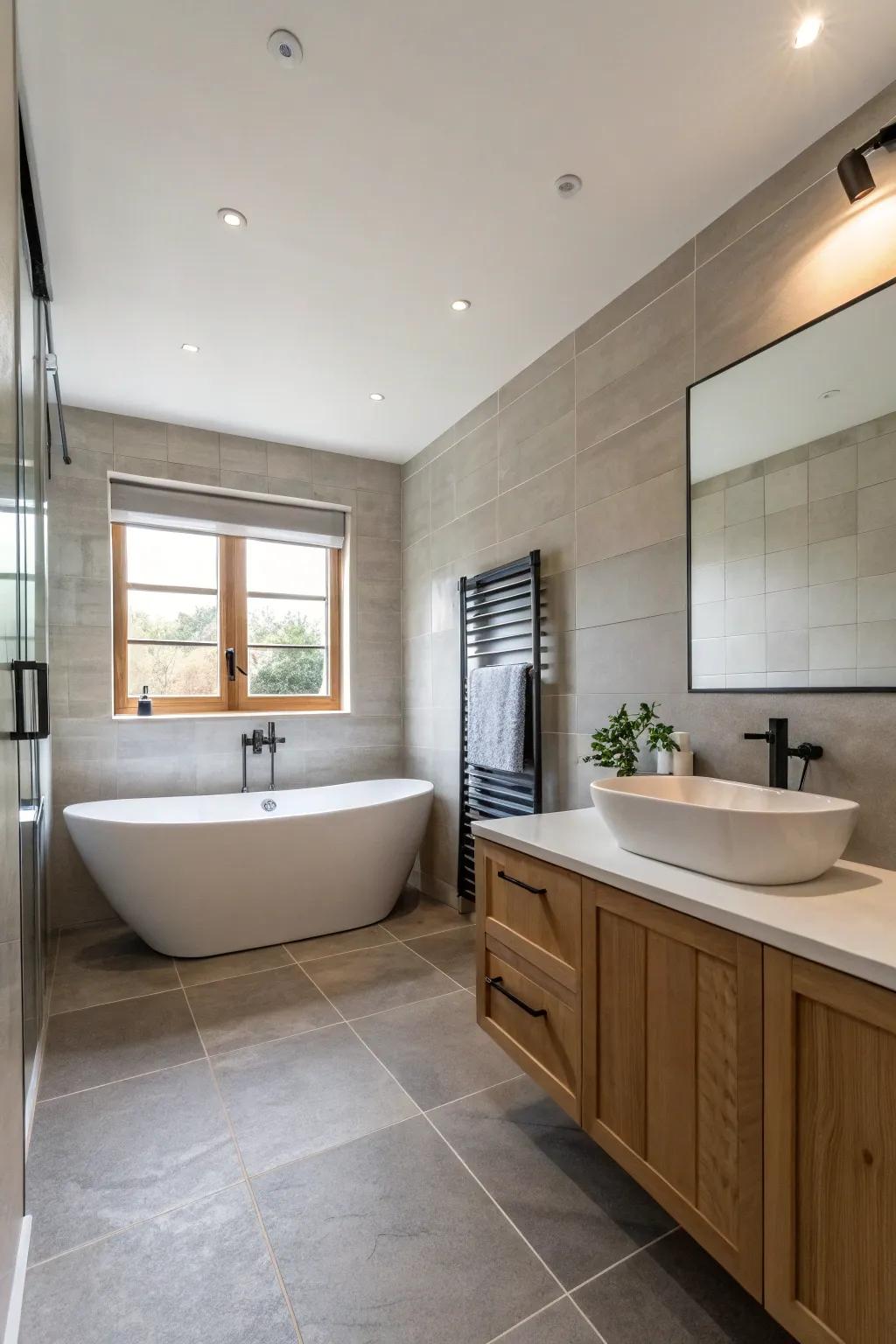 Minimalist layouts offer a tranquil and roomy atmosphere.