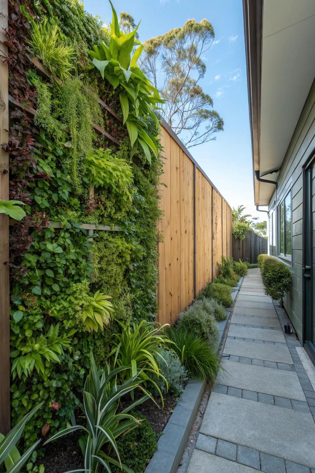 Upright gardens are excellent for maximizing green space in compact areas.
