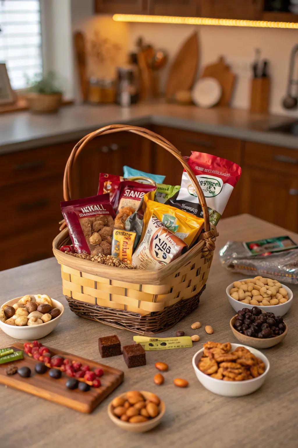 A snack survival kit for those hectic parenting days.