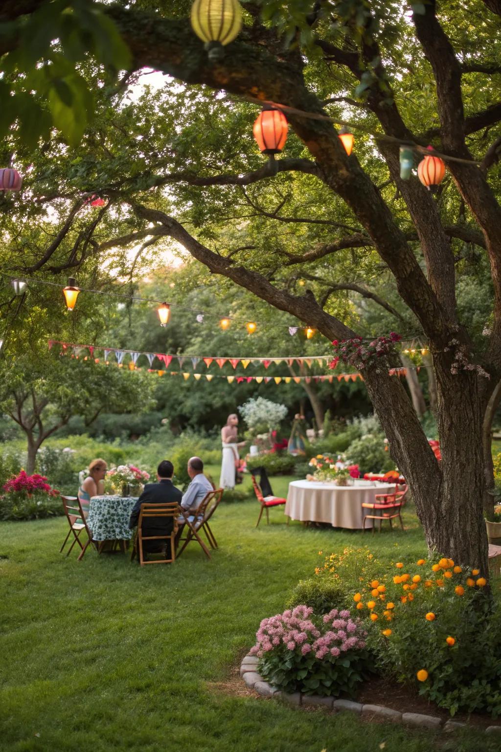 Embrace nature's splendor for an awe-inspiring backdrop.