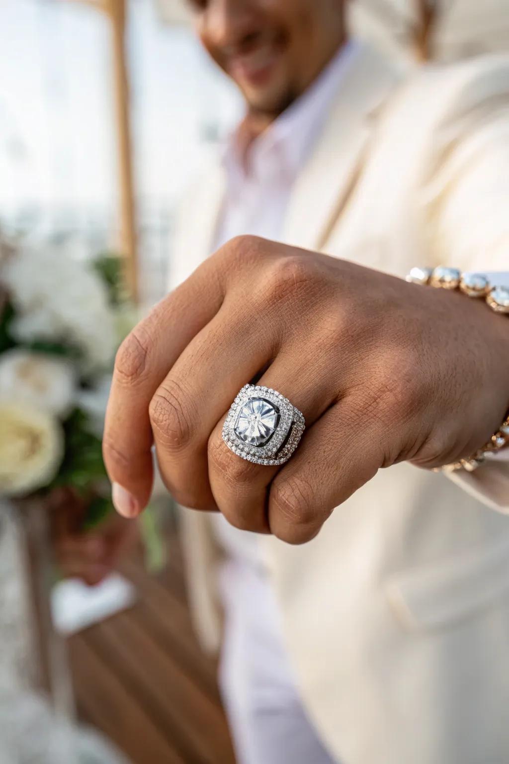 Being Noticed with a Standout Knuckle Ring