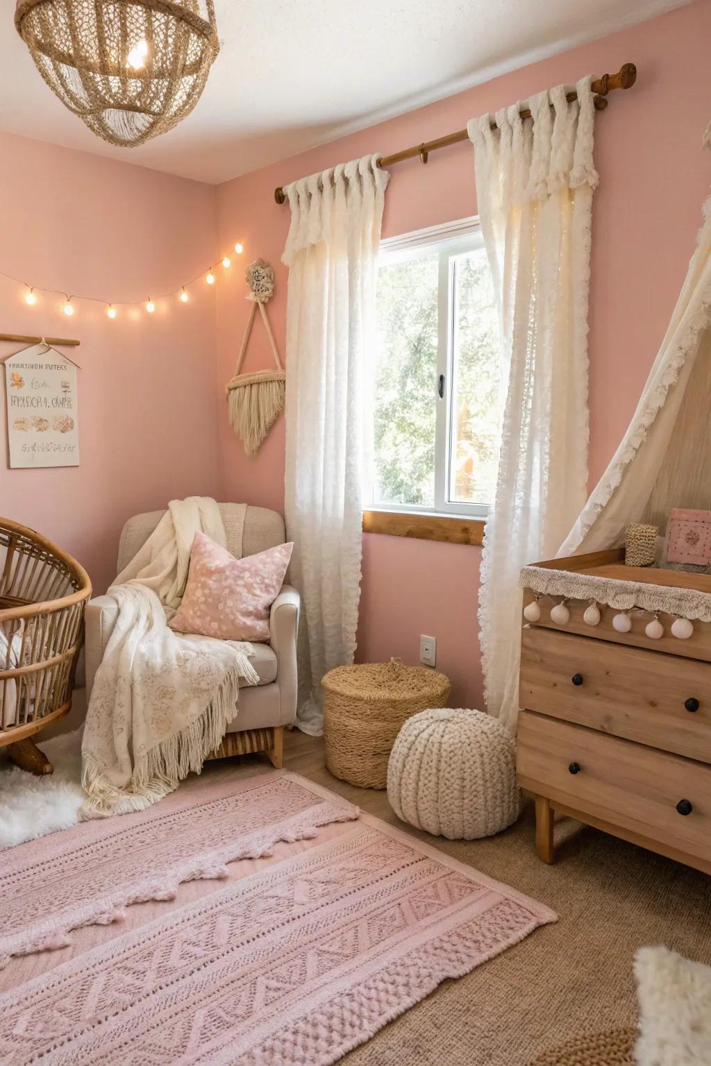 Light colors cultivate a serene and restful environment.