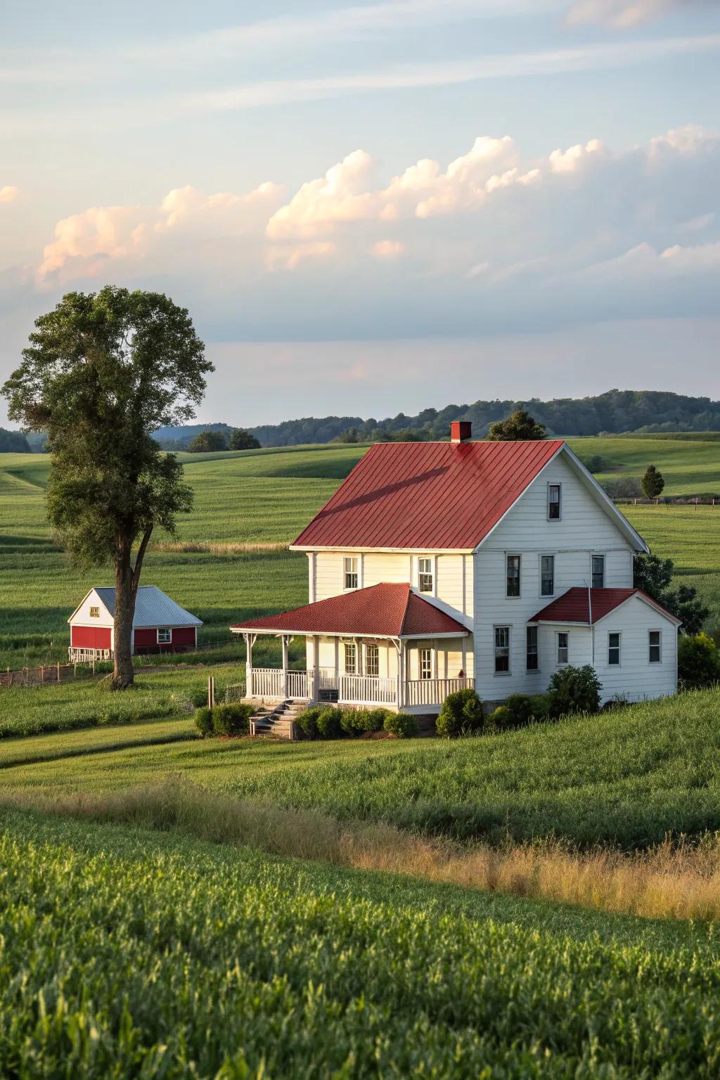 Plank and strip cladding provides enduring rustic allure.