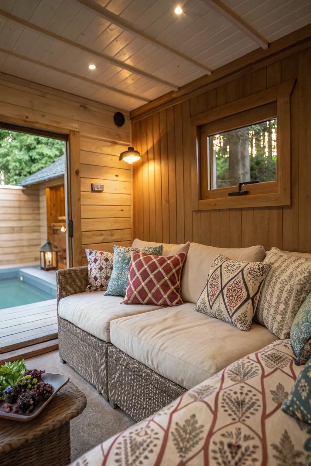 A welcoming seating area that’s ideal for unwinding and conversation.