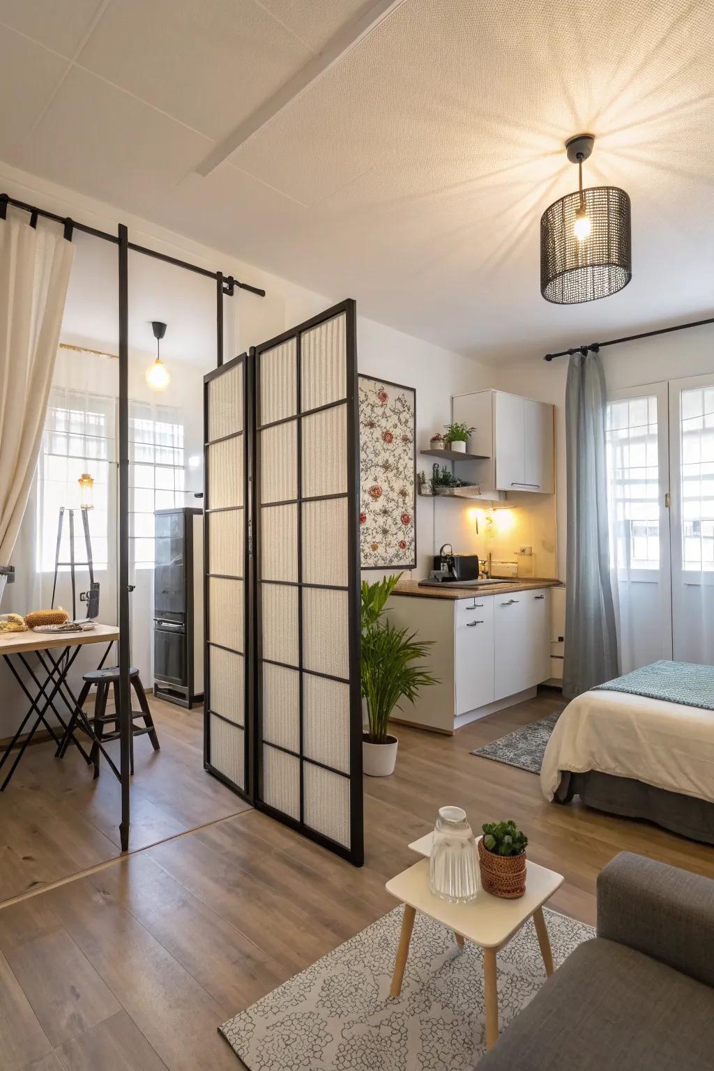 Open concepts establish a flowing and attractive atmosphere.