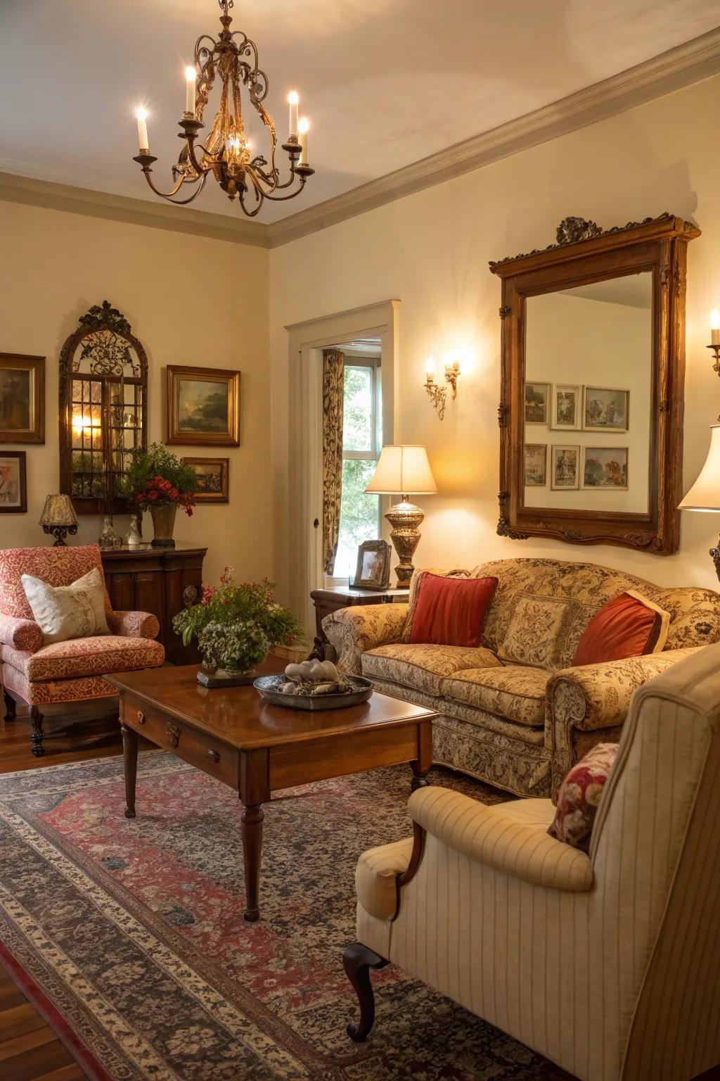 A time-honored infused Southern social space exuding allure.