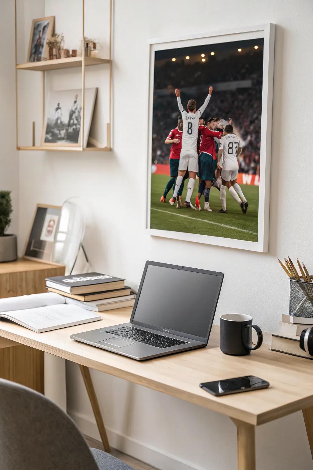 Celebrate camaraderie through posters that feature legendary triumphs.