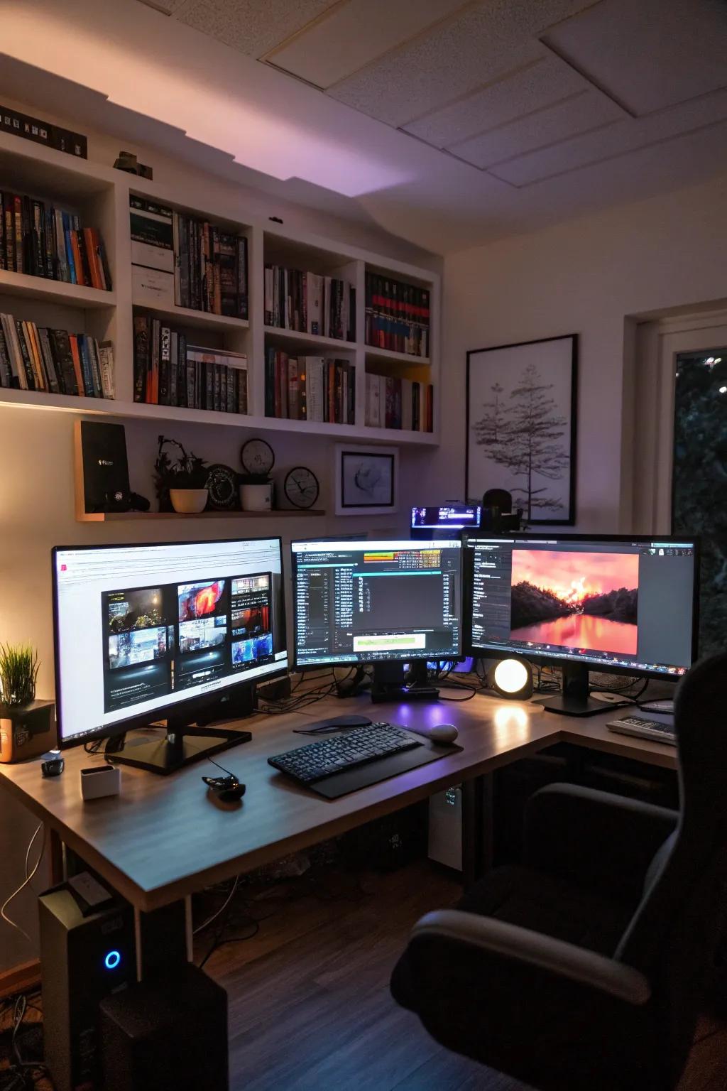 Widen your creative potential with a multi-screen configuration.