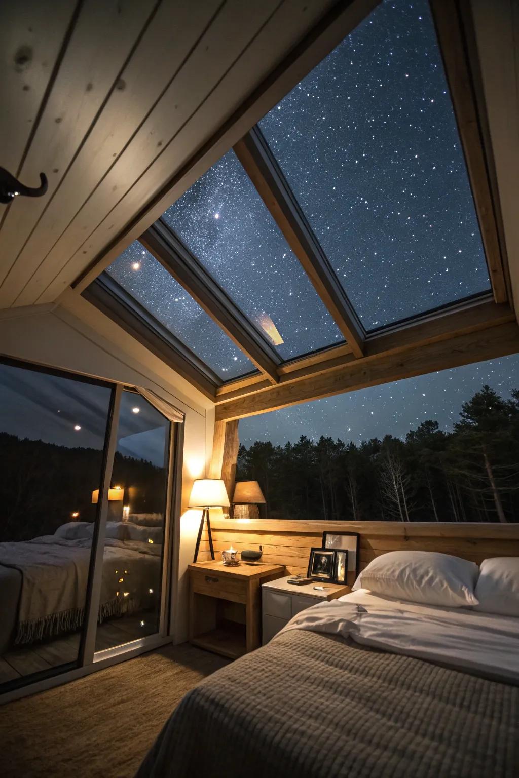 Welcome the outdoors in with a carefully positioned skylight.