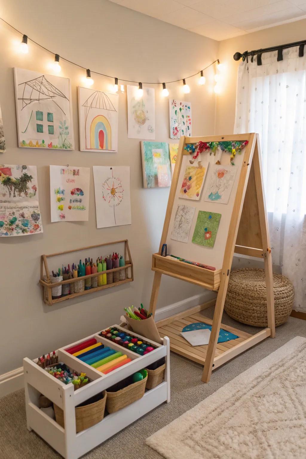 A small artistic retreat for upcoming young creatives.